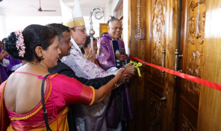 Blessing and inauguration of the renovated Church.