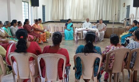 Visit of State Co-ordinator to Maha Sangha under the Women Empowerment.